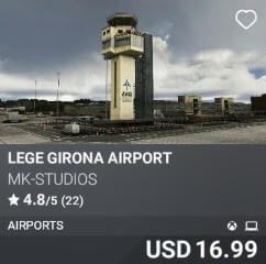 LEGE Girona Airport by MK-STUDIOS. USD $16.99