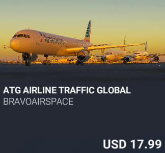 ATG Airline Traffic Global by BravoAirspace. USD $17.99