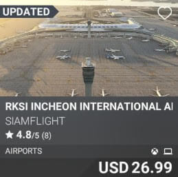 RKSI Incheon International Airport by SiamFlight. USD $26.99