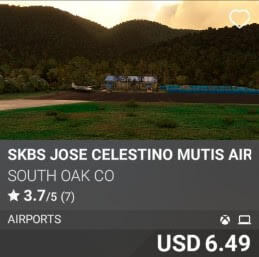 SKBS Jose Celestino Mutis Airport by South Oak Co. USD $6.49