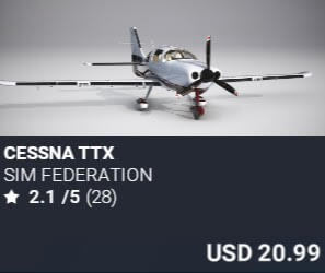 Cessna TTx by Sim Federation. USD $20.99