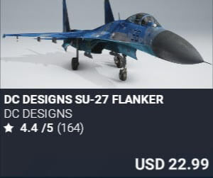 DC Designs SU-27 Flanker by DC Designs. USD $22.99