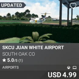 SKCU Juan White Airport by South Oak Co. USD $4.99