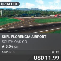 SKFL Florencia Airport by South Oak Co. USD $11.99