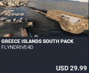 Greece Islands South Pack by flyndrive4d. USD $29.99