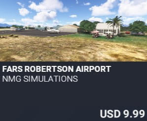 FARS Robertson Airport by NMG Simulations. USD $9.99