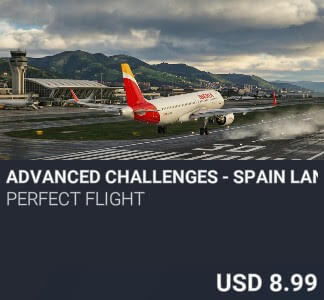 Advanced Challenges - Spain Landings by Perfect Flight. USD $8.99