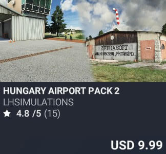 Hungary Airport Pack 2 by LHSimulations. USD $9.99