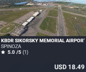 KBDR SIKORSKY MEMORIAL AIRPORT by SPINOZA. USD $18.49