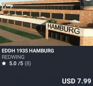 EDDH 1935 HAMBURG by Redwing. USD $7.99