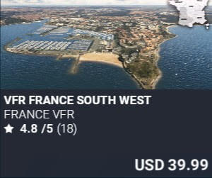 VFR France South West by France VFR. USD $39.99