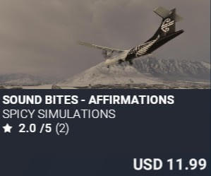 Sound Bites - Affirmations by Spicy Simulations. USD $11.99