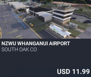 NZWU Whanganui Airport by South Oak Co. USD $11.99
