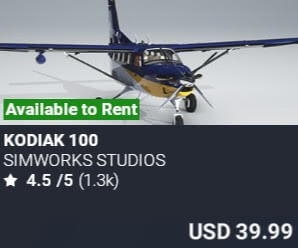 Kodiak 100 by SimWorks Studios. USD $39.99