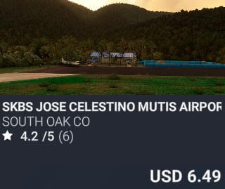 SKBS Jose Celestino Mutis Airport by South Oak Co. USD $6.49