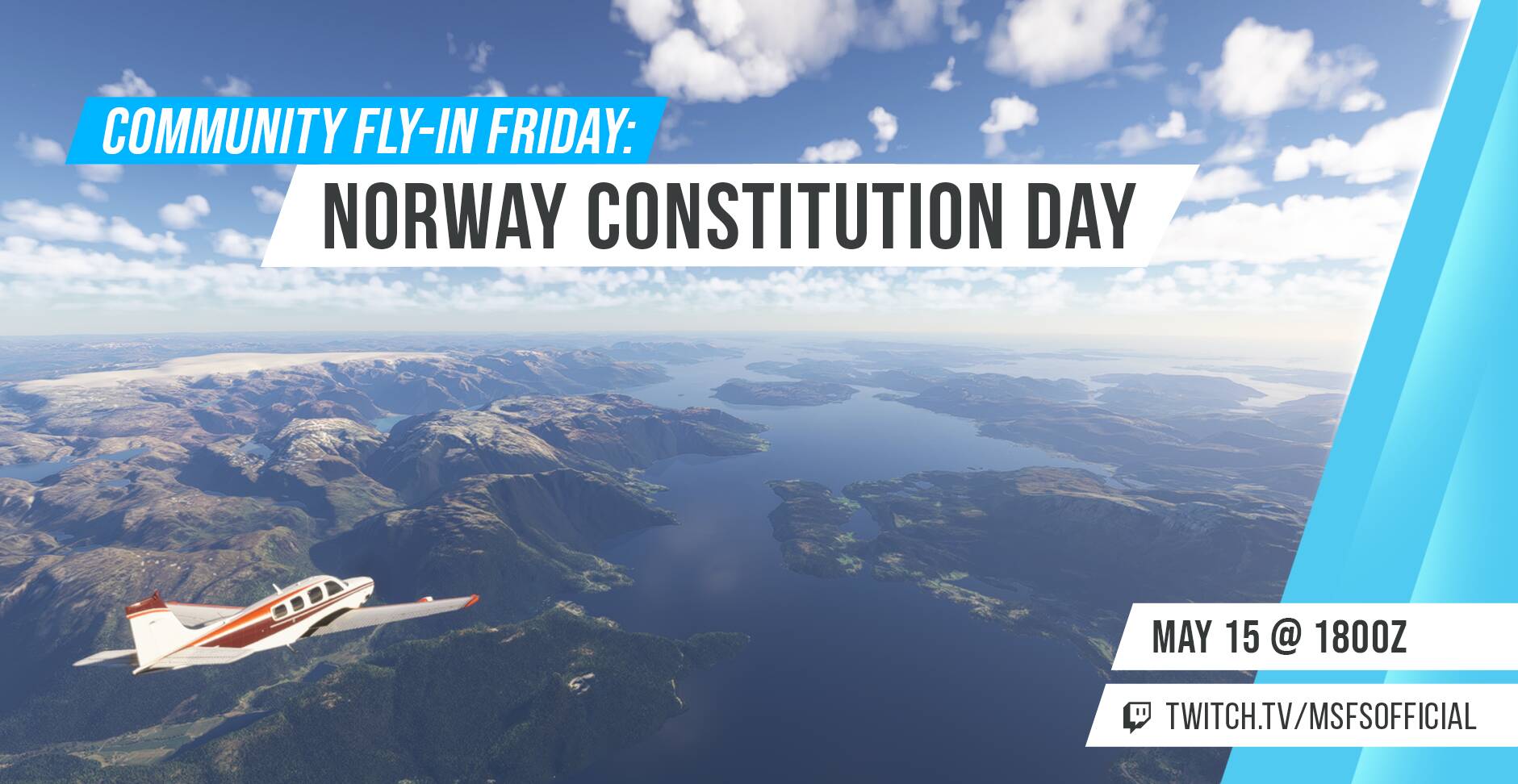 Community Fly-In Friday: Norway Constitution Day
