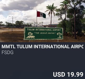 MMTL Tulum International Airport by FSDG. USD $19.99