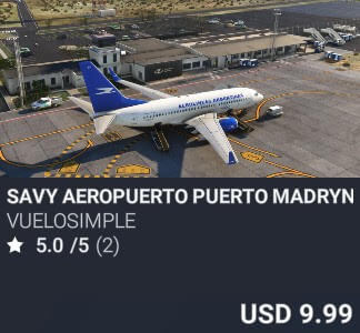 SAVY Aeropuerto Puerto Madryn by VueloSimple. USD $9.99