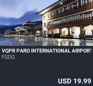 VQPR Paro International Airport by FSDG. USD $19.99