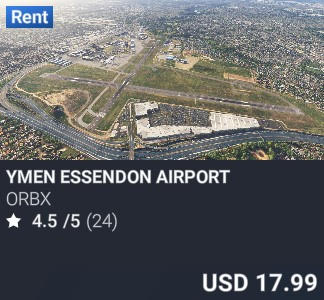 YMEN Essendon Airport by Orbx. USD $17.99