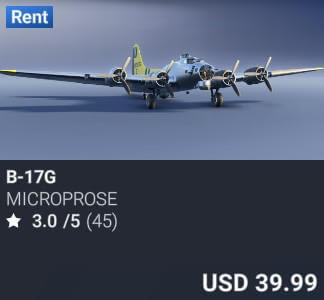 B-17G by Microprose. USD $39.99