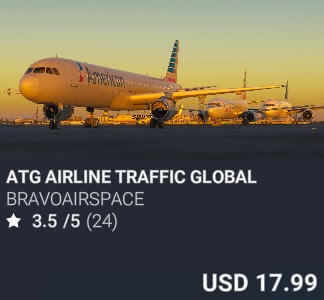 ATG Airline Traffic Global by BravoAirspace. USD $17.99