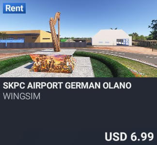 SKPC Airport German Olano by WINGSIM (WingSim). USD $21.99