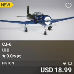 CJ-6 by UHI. USD $9.99