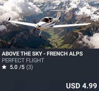 Above The Sky - French Alps by Perfect Flight. USD $4.99