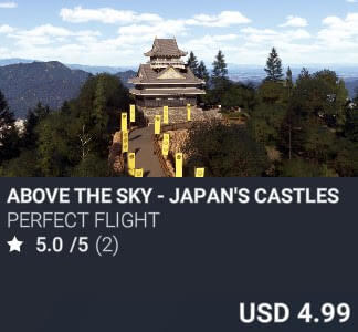 Above The Sky - Japan's Castles by Perfect Flight. USD $4.99