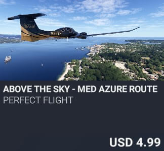 Above The Sky - Med Azure Route by Perfect Flight. USD $4.99