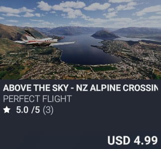 Above The Sky - NZ Alpine Crossing by Perfect Flight. USD $4.99