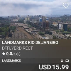 Landmarks Rio de Janeiro by dfflyerdirect. USD $8.99