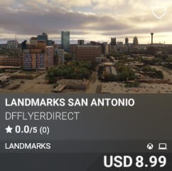 Landmarks San Antonio by dfflyerdirect. USD $9.99