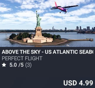 Above The Sky - US Atlantic Seaboard by Perfect Flight. USD $4.99