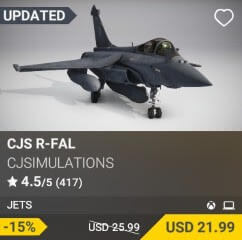 CJS R-Fal by CJSimulations. USD $17.49