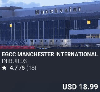 EGCC Manchester International by iniBuilds. USD $18.99