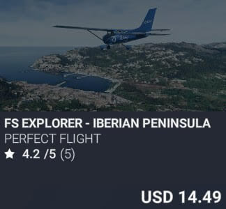 FS Explorer - Iberian Peninsula by Perfect Flight. USD $14.49