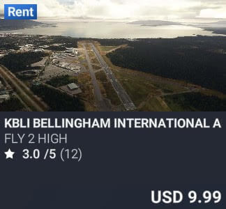 KBLI Bellingham International Airport by Fly 2 High. USD $9.99