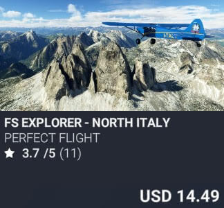 FS Explorer - North Italy by Perfect Flight. USD $14.49