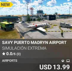 SAVY Puerto Madryn Airport by Simulaci&oacute;n Extrema. USD $13.99