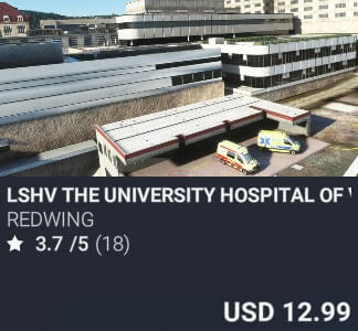 LSHV The University Hospital of Vaud by Redwing. USD $12.99