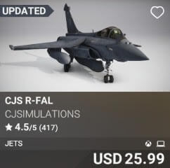 CJS R-Fal by CJSimulations. USD $25.99
