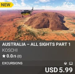 Australia &ndash; All Sights Part 1 by Koschi. USD $5.99