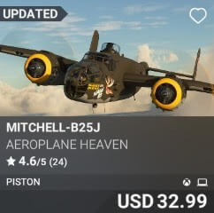 Mitchell-B25J by Aeroplane Heaven. USD $32.99
