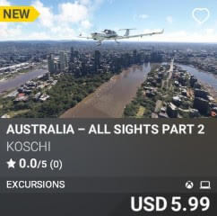 Australia &ndash; All Sights Part 2 by Koschi. USD $5.99