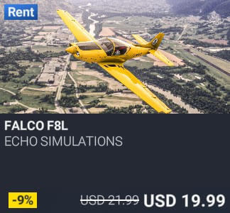 Falco F8L by Echo Simulations. USD $21.99 (on sale for 19.99)