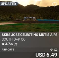 SKBS Jose Celestino Mutis Airport by South Oak Co. USD $6.49