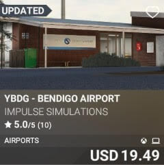 YBDG Bendio Airport by Impulse Simulations. USD $19.49