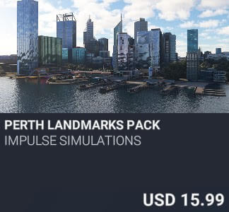 Perth Landmarks Pack by Impulse Simulations. USD $15.99